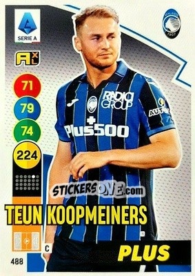 Sticker Teun Koopmeiners - Calciatori 2021-2022. Adrenalyn XL n. 488 - Panini
