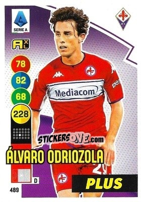 Sticker Álvaro Odriozola - Calciatori 2021-2022. Adrenalyn XL - Panini