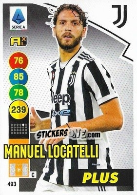 Figurina Manuel Locatelli - Calciatori 2021-2022. Adrenalyn XL - Panini