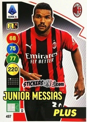 Sticker Junior Messias - Calciatori 2021-2022. Adrenalyn XL - Panini
