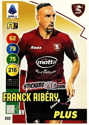 Sticker Franck Ribéry - Calciatori 2021-2022. Adrenalyn XL n. 502 - Panini