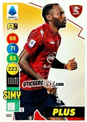 Figurina Simy - Calciatori 2021-2022. Adrenalyn XL - Panini