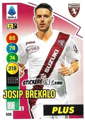 Sticker Josip Brekalo - Calciatori 2021-2022. Adrenalyn XL n. 508 - Panini