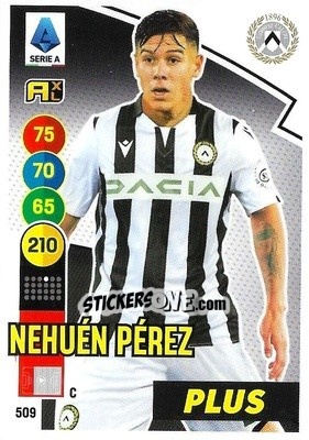 Figurina Nehuén Pérez - Calciatori 2021-2022. Adrenalyn XL - Panini