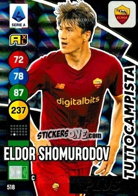 Figurina Eldor Shomurodov - Calciatori 2021-2022. Adrenalyn XL - Panini