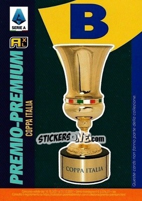 Sticker Coppa Italia - Calciatori 2021-2022. Adrenalyn XL n. B - Panini