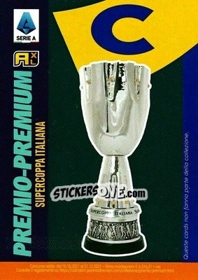 Sticker Supercoppa Italiana - Calciatori 2021-2022. Adrenalyn XL - Panini
