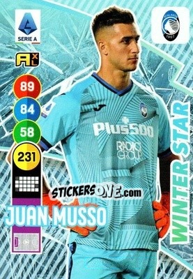 Figurina Juan Musso - Calciatori 2021-2022. Adrenalyn XL - Panini