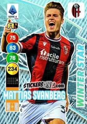 Figurina Mattias Svanberg - Calciatori 2021-2022. Adrenalyn XL - Panini