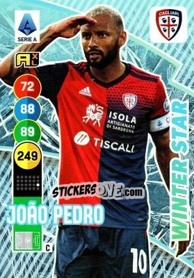 Figurina Joao Pedro - Calciatori 2021-2022. Adrenalyn XL - Panini