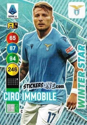 Sticker Ciro Immobile - Calciatori 2021-2022. Adrenalyn XL n. WS13 - Panini