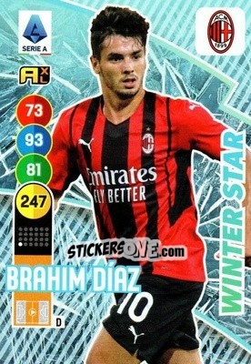 Cromo Brahim Diaz - Calciatori 2021-2022. Adrenalyn XL - Panini