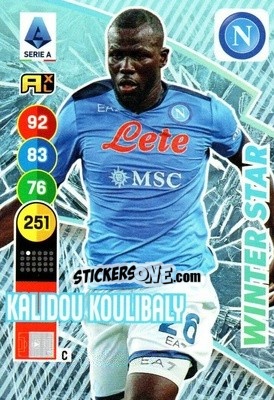 Cromo Kalidou Koulibaly - Calciatori 2021-2022. Adrenalyn XL - Panini