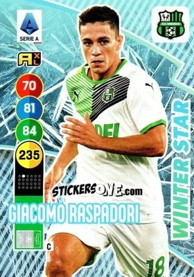 Sticker Giacomo Raspadori - Calciatori 2021-2022. Adrenalyn XL - Panini