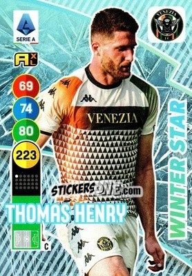 Figurina Thomas Henry - Calciatori 2021-2022. Adrenalyn XL - Panini