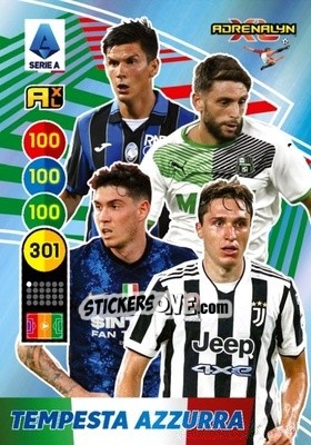 Figurina Matteo Pessina / Domenico Berardi / Alessandro Bastoni / Federico Chiesa