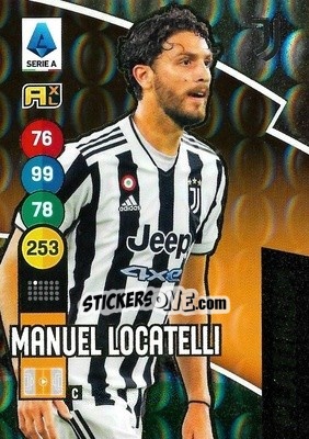 Sticker Manuel Locatelli - Calciatori 2021-2022. Adrenalyn XL - Panini