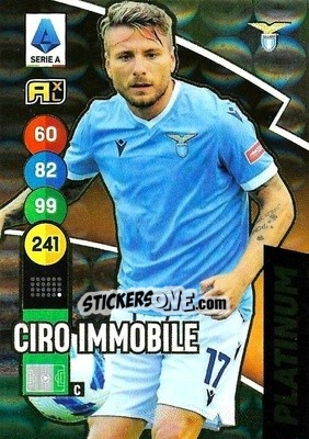 Sticker Ciro Immobile - Calciatori 2021-2022. Adrenalyn XL n. P5 - Panini