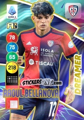 Figurina Raoul Bellanova - Calciatori 2021-2022. Adrenalyn XL - Panini