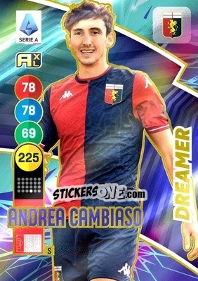 Cromo Andrea Cambiaso - Calciatori 2021-2022. Adrenalyn XL - Panini