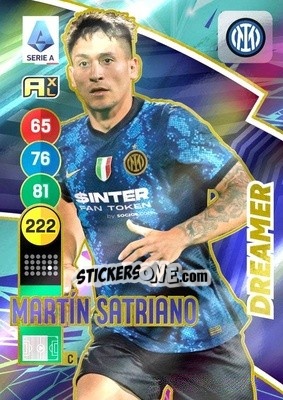 Sticker Martin Satriano - Calciatori 2021-2022. Adrenalyn XL - Panini