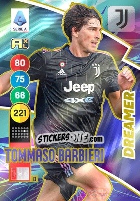 Cromo Tommaso Barbieri - Calciatori 2021-2022. Adrenalyn XL - Panini