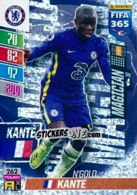 Sticker N'Golo Kanté - FIFA 365: 2021-2022. Adrenalyn XL n. 262 - Panini