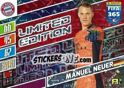 Sticker Manuel Neuer - FIFA 365: 2021-2022. Adrenalyn XL - Panini