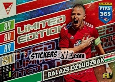 Sticker Balázs Dzsudzsák - FIFA 365: 2021-2022. Adrenalyn XL n. LE-BD - Panini