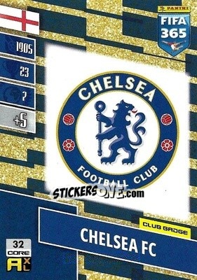 Sticker Club Badge - FIFA 365: 2021-2022. Adrenalyn XL n. 32 - Panini
