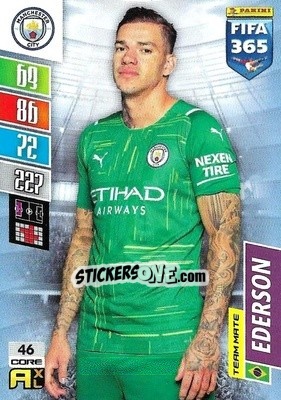 Sticker Ederson