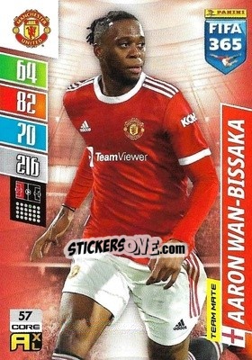 Sticker Aaron Wan-Bissaka - FIFA 365: 2021-2022. Adrenalyn XL n. 57 - Panini