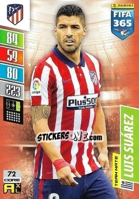 Sticker Luis Suárez - FIFA 365: 2021-2022. Adrenalyn XL n. 72 - Panini