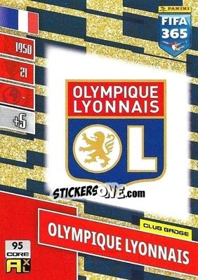 Sticker Club Badge - FIFA 365: 2021-2022. Adrenalyn XL n. 95 - Panini