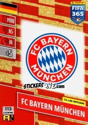 Figurina Club Badge - FIFA 365: 2021-2022. Adrenalyn XL - Panini