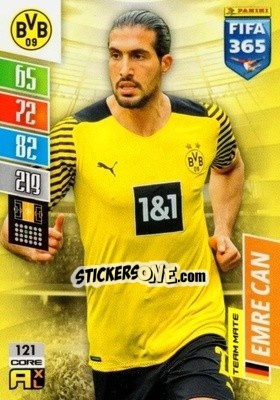 Sticker Emre Can - FIFA 365: 2021-2022. Adrenalyn XL n. 121 - Panini