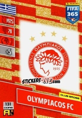 Sticker Club Badge - FIFA 365: 2021-2022. Adrenalyn XL n. 131 - Panini
