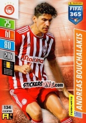 Sticker Andreas Bouchalakis - FIFA 365: 2021-2022. Adrenalyn XL - Panini