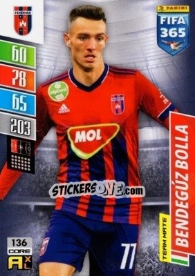 Sticker Bendegúz Bolla - FIFA 365: 2021-2022. Adrenalyn XL n. 136 - Panini