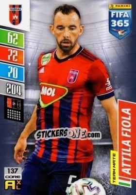 Figurina Attila Fiola - FIFA 365: 2021-2022. Adrenalyn XL - Panini