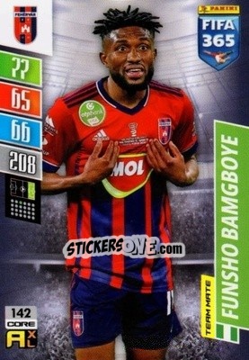 Figurina Funsho Bamgboye - FIFA 365: 2021-2022. Adrenalyn XL - Panini