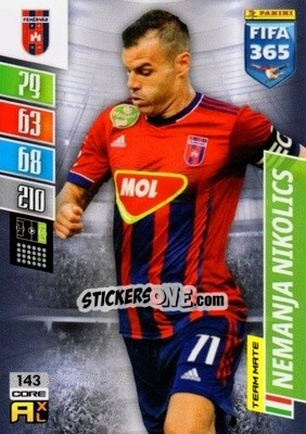 Sticker Nemanja Nikolics - FIFA 365: 2021-2022. Adrenalyn XL n. 143 - Panini