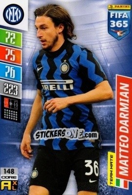 Sticker Matteo Darmian - FIFA 365: 2021-2022. Adrenalyn XL n. 148 - Panini
