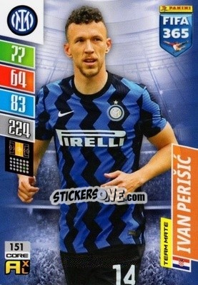 Sticker Ivan Perišic - FIFA 365: 2021-2022. Adrenalyn XL n. 151 - Panini