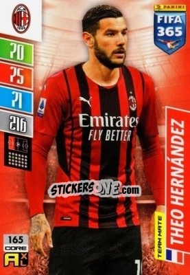 Sticker Theo Hernández - FIFA 365: 2021-2022. Adrenalyn XL n. 165 - Panini
