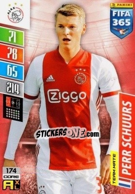 Cromo Perr Schuurs - FIFA 365: 2021-2022. Adrenalyn XL - Panini