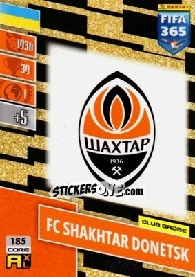Sticker Club Badge - FIFA 365: 2021-2022. Adrenalyn XL n. 185 - Panini