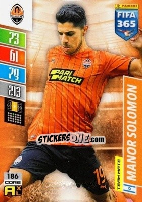 Sticker Manor Solomon - FIFA 365: 2021-2022. Adrenalyn XL n. 186 - Panini