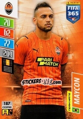 Sticker Maycon - FIFA 365: 2021-2022. Adrenalyn XL n. 187 - Panini
