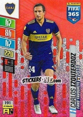 Sticker Carlos Izquierdoz - FIFA 365: 2021-2022. Adrenalyn XL - Panini